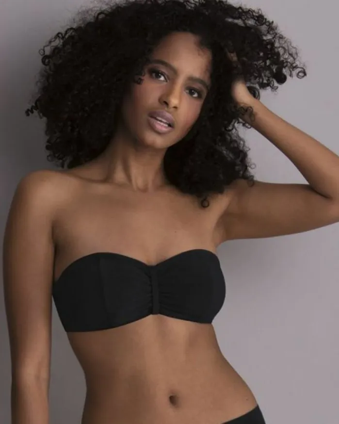 BIKINI TOP SIN TIRANTES MIX & MATCH 89361 NEG ROSA FAIA SWIM