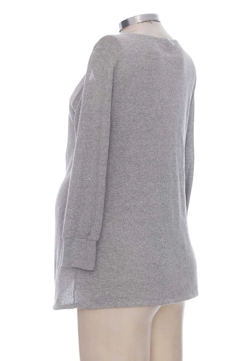 BLUSA COLOR GRIS  CLIO ROPA MATERNA