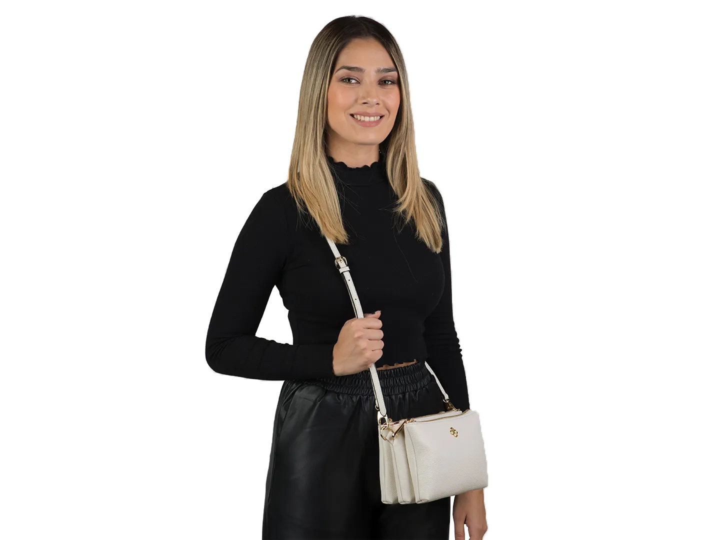 Bolso Chico Jaime Ibiza Ji1923 Color Beige