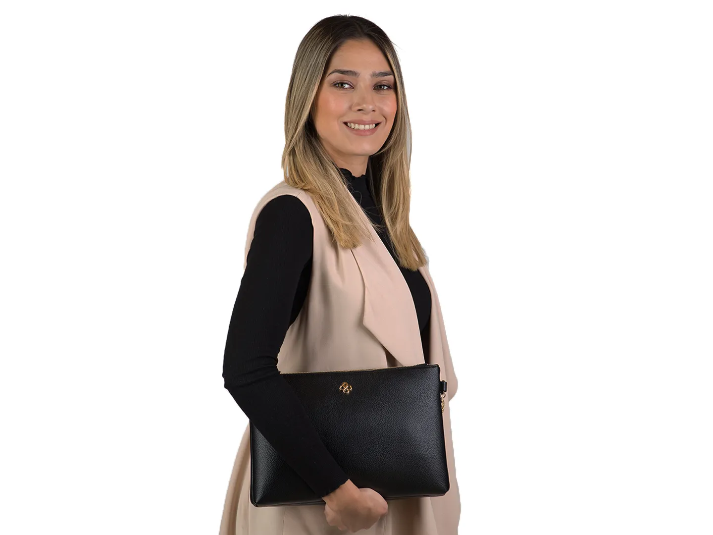 Bolso Chico Jaime Ibiza Ji1924 Color Negro