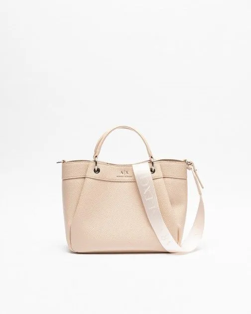 Bolso de mano Armani Exchange 942911 CC783 Beige