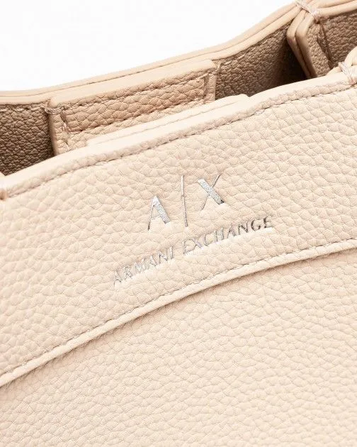 Bolso de mano Armani Exchange 942911 CC783 Beige