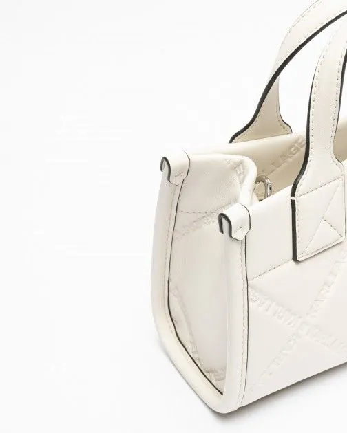 Bolso de mano Karl Lagerfeld 240W3095 Blanco