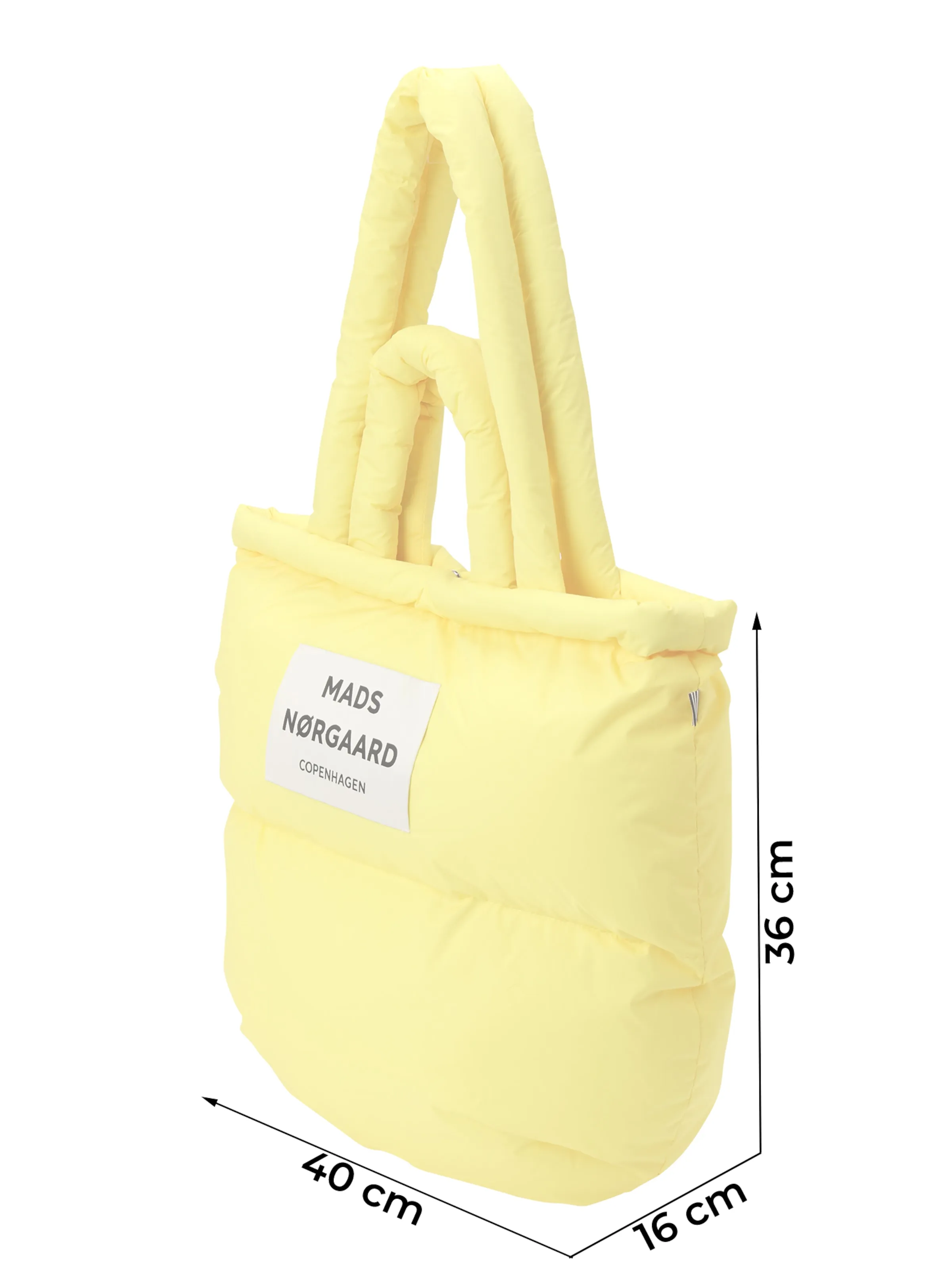 Bolso de mano MADS NORGAARD COPENHAGEN en Amarillo