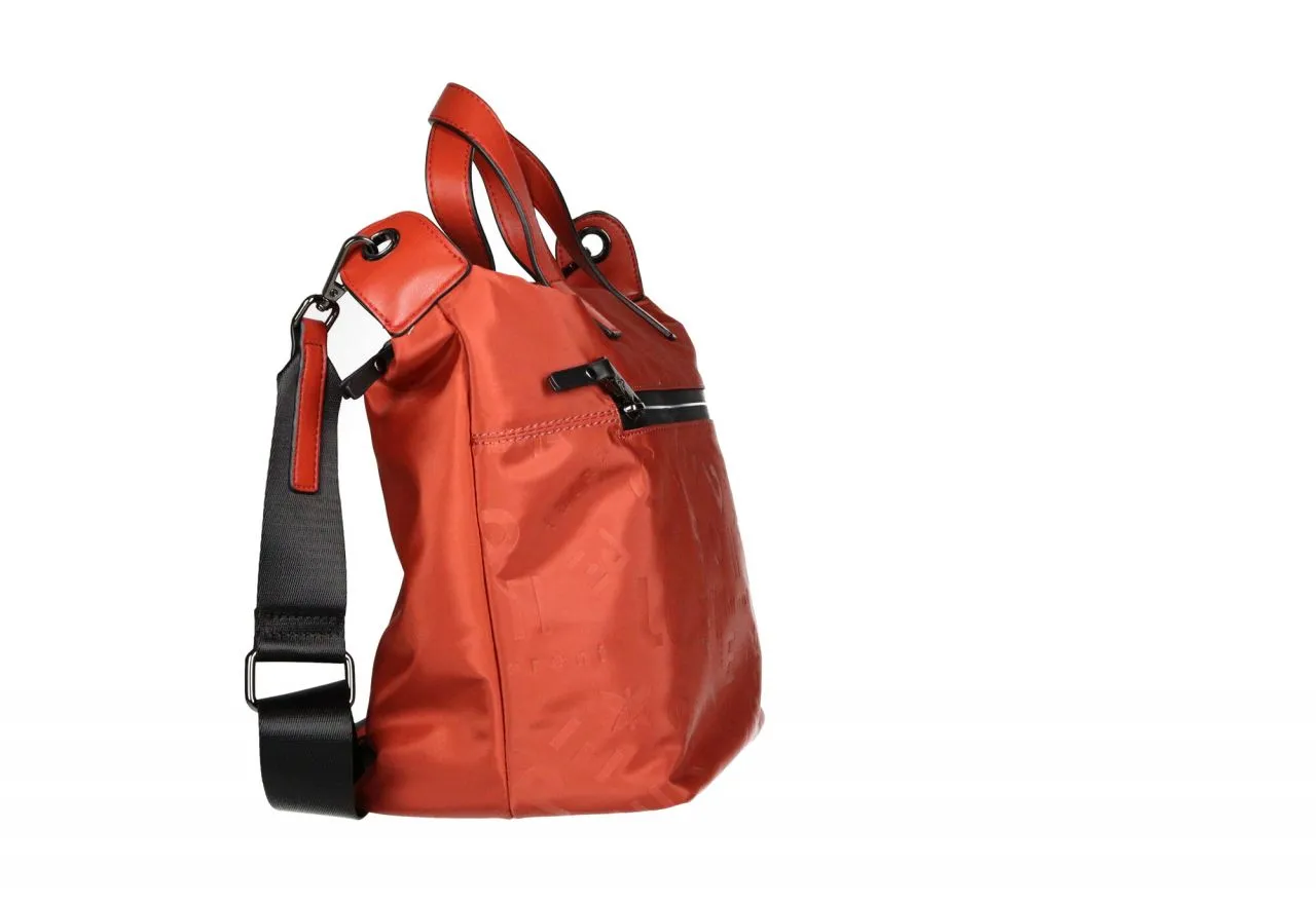 Bolso Mano Nilon Caldera Logotipado Bolsillos Asa Bandolera