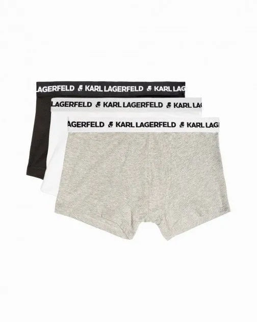BOXERS KARL LAGERFELD LOGO SET  PACK 3 MULTICOLOR