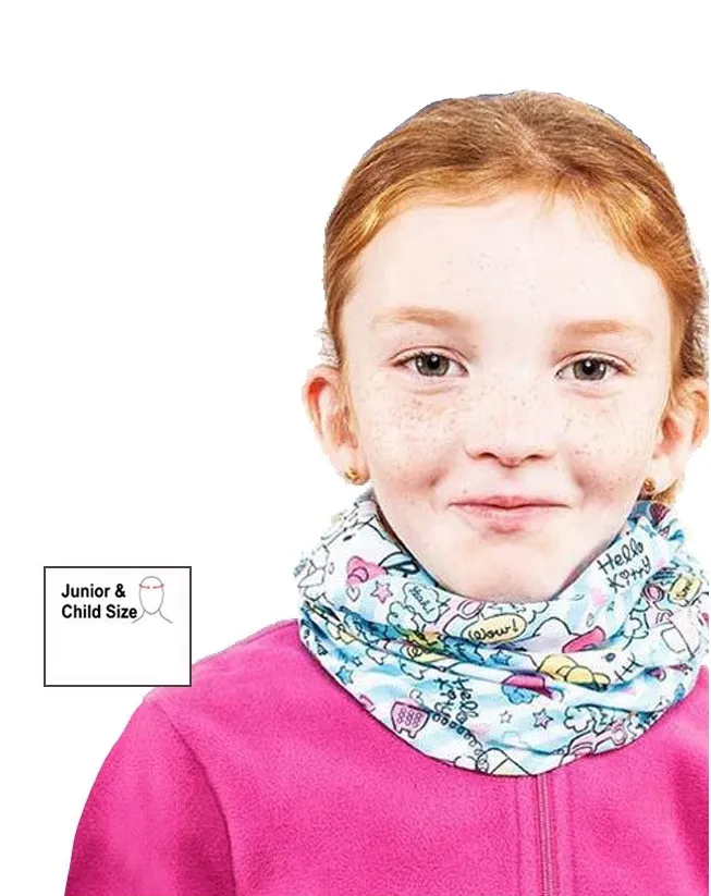 BUFF Tubular Neckwear Child Alb Multi