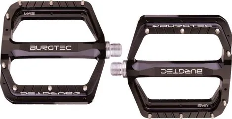 Burgtec Par de Pedales Planos Burgtec Penthouse MK5 Negros
