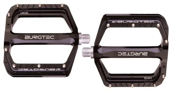 Burgtec Par de Pedales Planos Burgtec Penthouse MK5 Negros