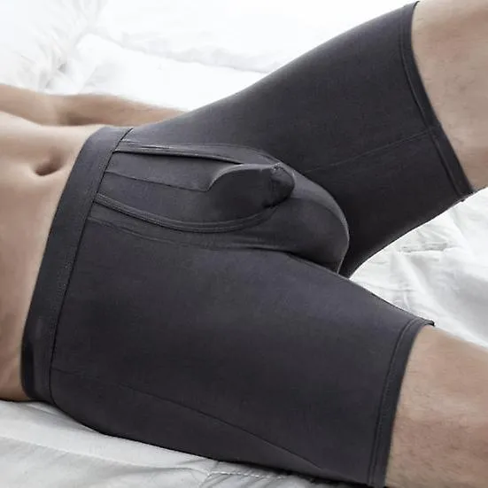 Bóxers Alargar Protector Secado Rápido Sexy Cintura Media Hombres Bragas Ropa