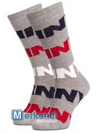 CALCETINES TOMMY HILFIGER, 1000 PARES  VARIOS MODELOS  TOMMY HILFIGER ROPA INTERIOR NUEVA