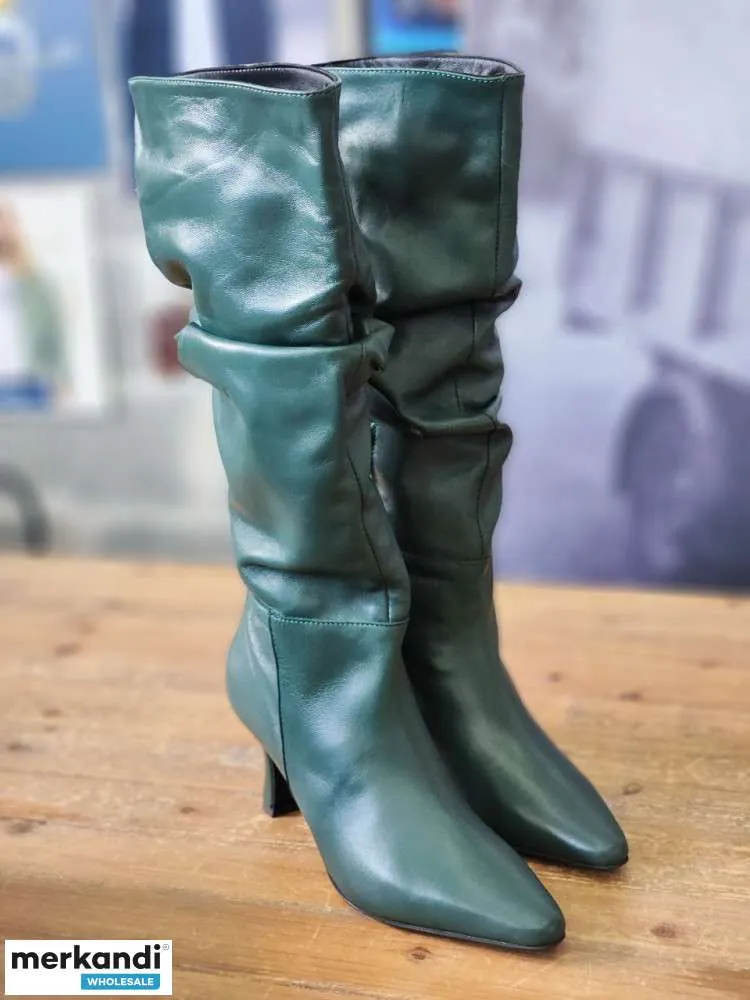 Calzado de invierno Noa. A, Made in Italy, Mujer, Cuero, Cuero ecológico
