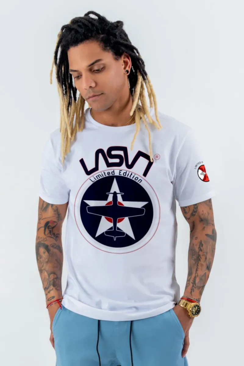Camiseta de hombre FLY blanco