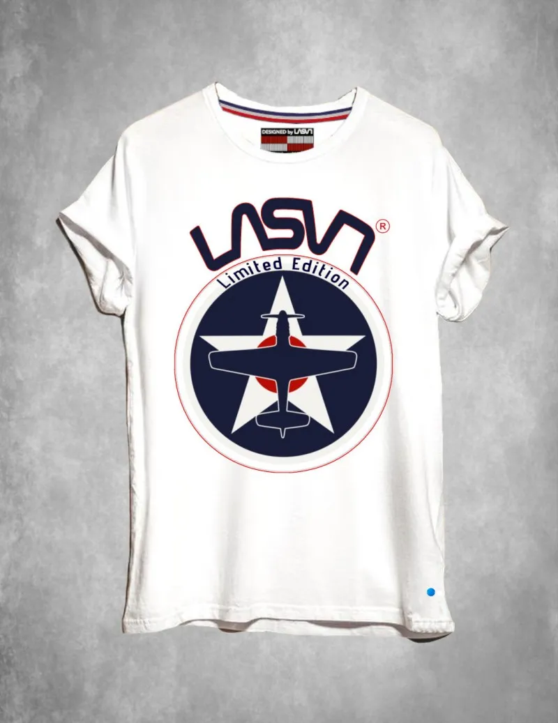 Camiseta de hombre FLY blanco