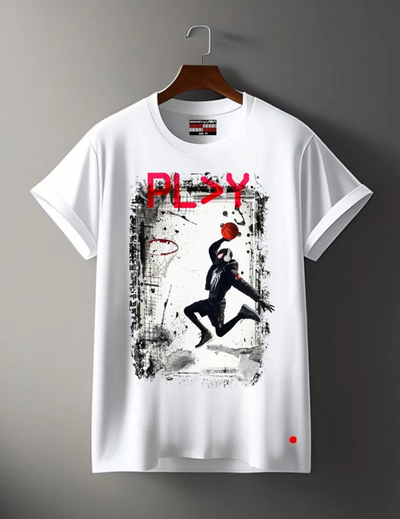 Camiseta de hombre PLAY blanco