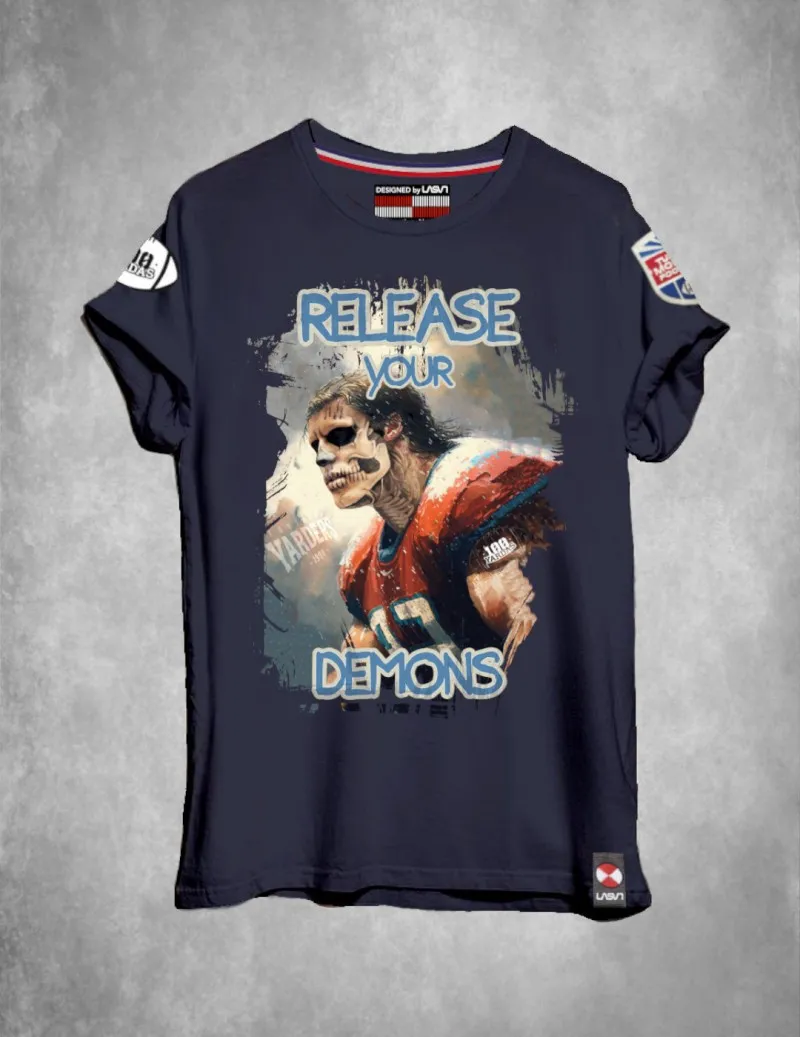 Camiseta de hombre RELEASE azul