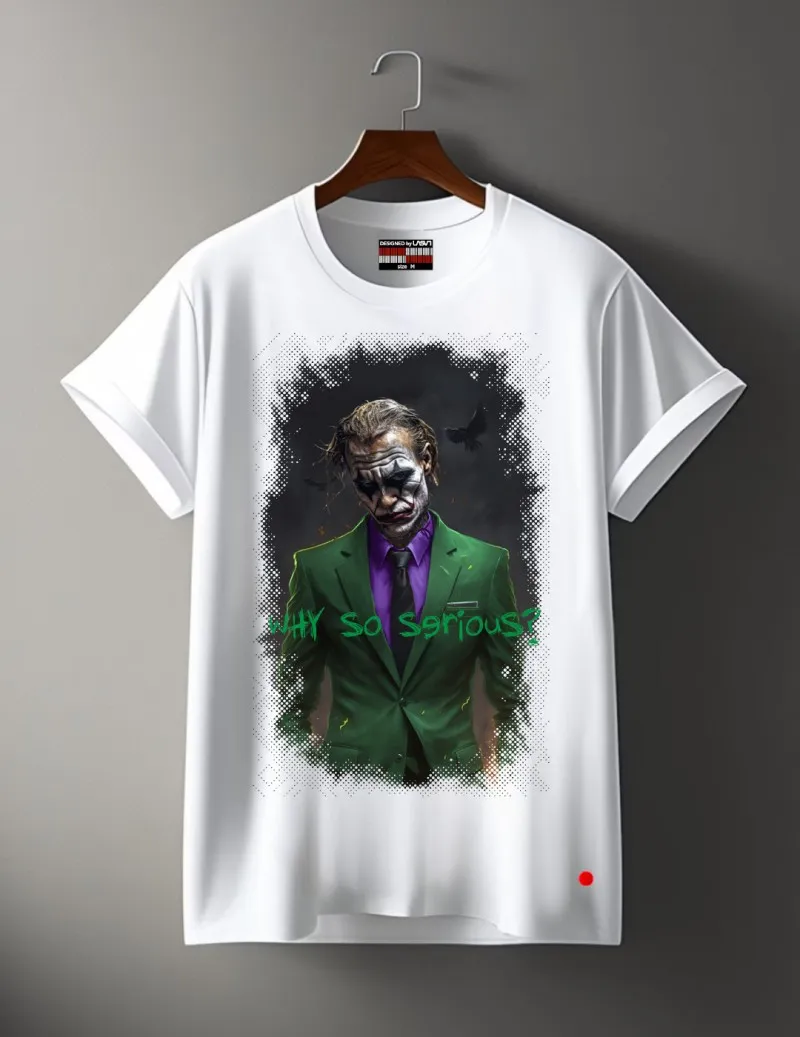 Camiseta de hombre SERIOUS blanco