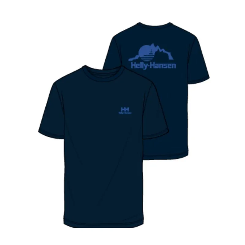 CAMISETA HELLY HANSEN NORD GRAPHIC TSHIRT (NAVY) HOMBRE