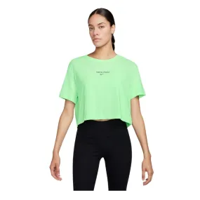  Camisetas manga corta Nike W Nk Df Pro Ss Crp Tee