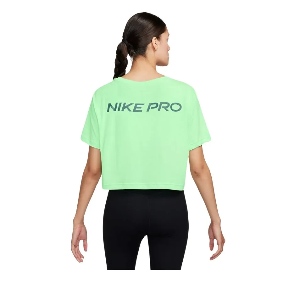  Camisetas manga corta Nike W Nk Df Pro Ss Crp Tee