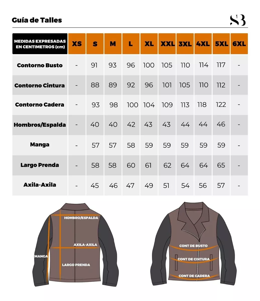 Campera 100% Cuero Vacuno De Mujer Talles Grandes S Al 5xl