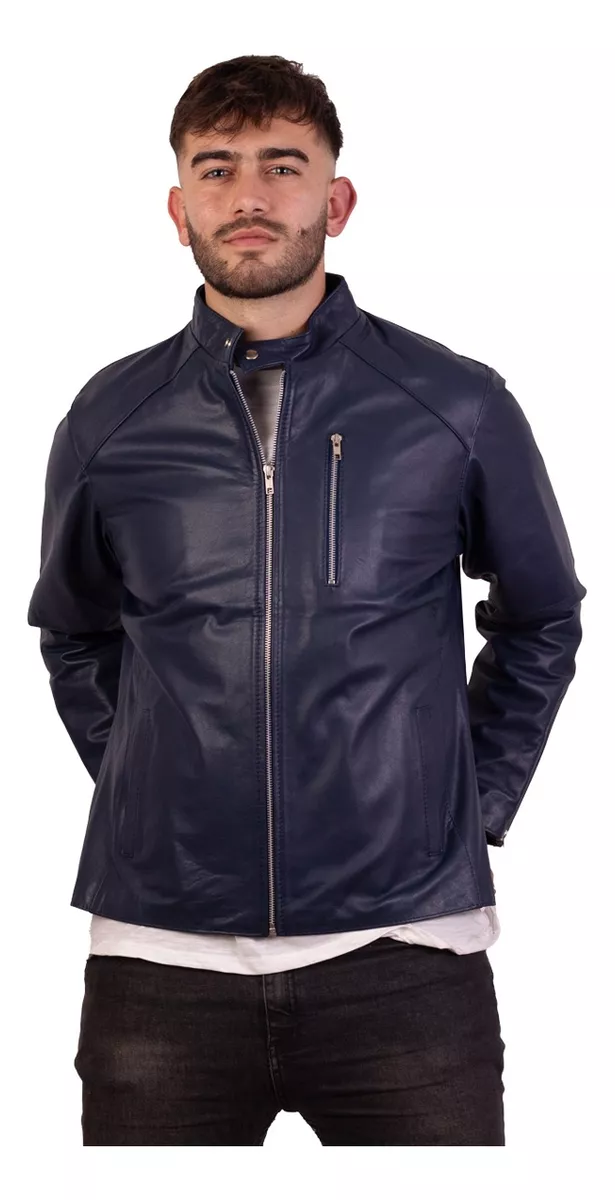 CAMPERA DE CUERO VACUNO 100% LEGITIMO DE HOMBRE  ART: GABRI