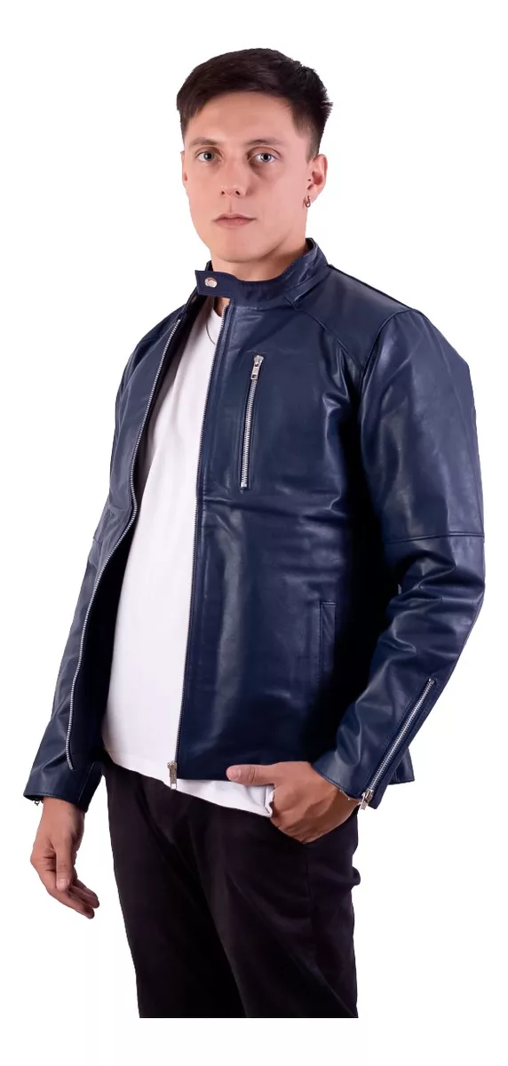 CAMPERA DE CUERO VACUNO 100% LEGITIMO DE HOMBRE  ART: GABRI
