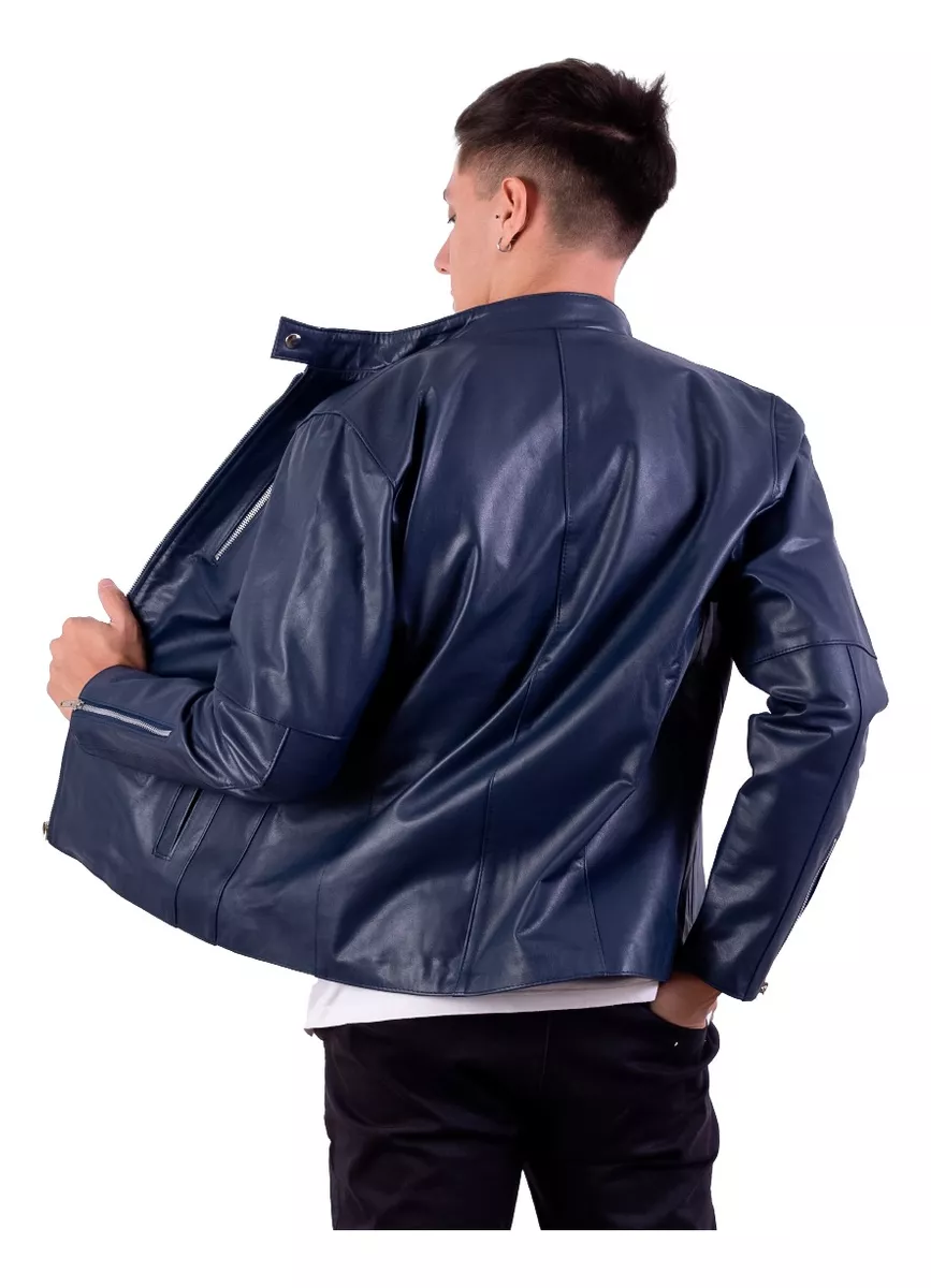 CAMPERA DE CUERO VACUNO 100% LEGITIMO DE HOMBRE  ART: GABRI