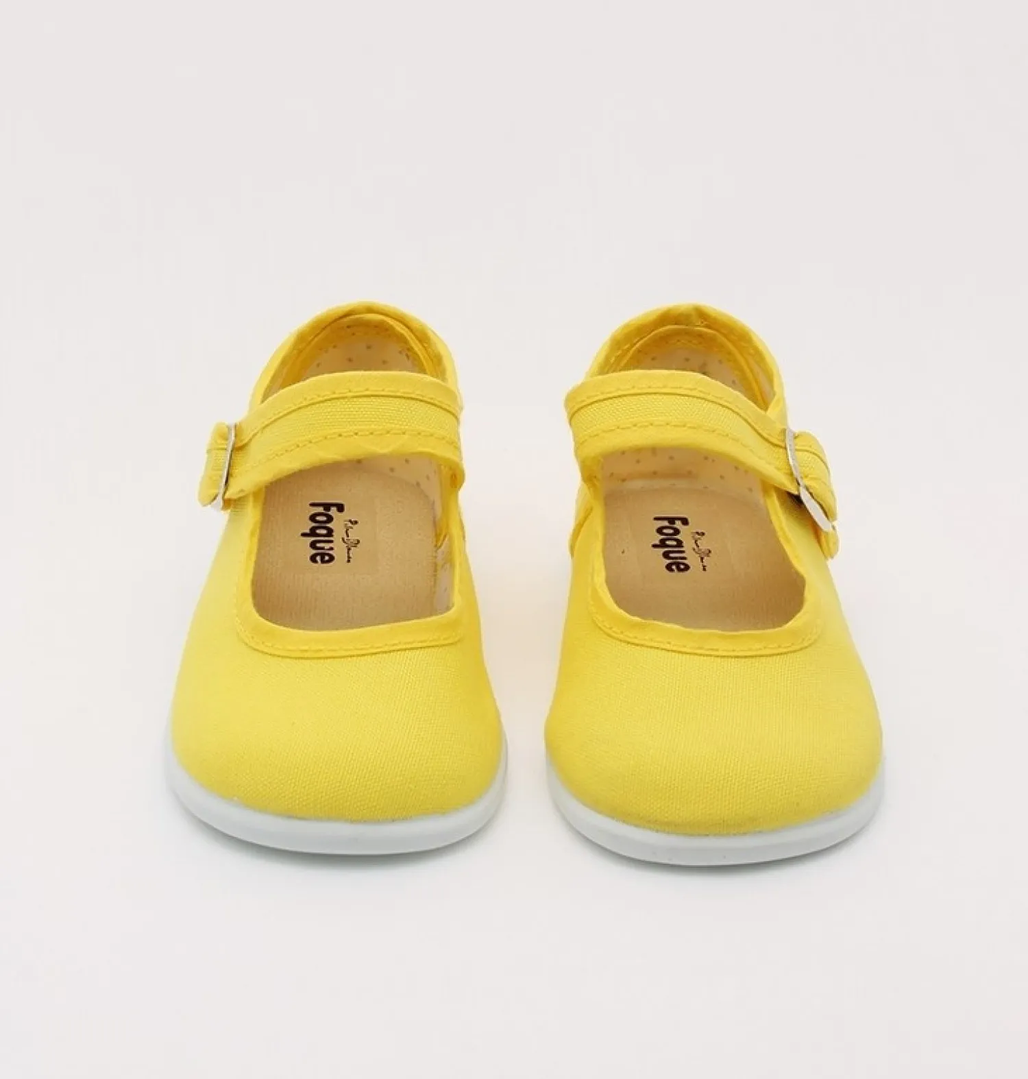 Canvas mary jane in yellow
