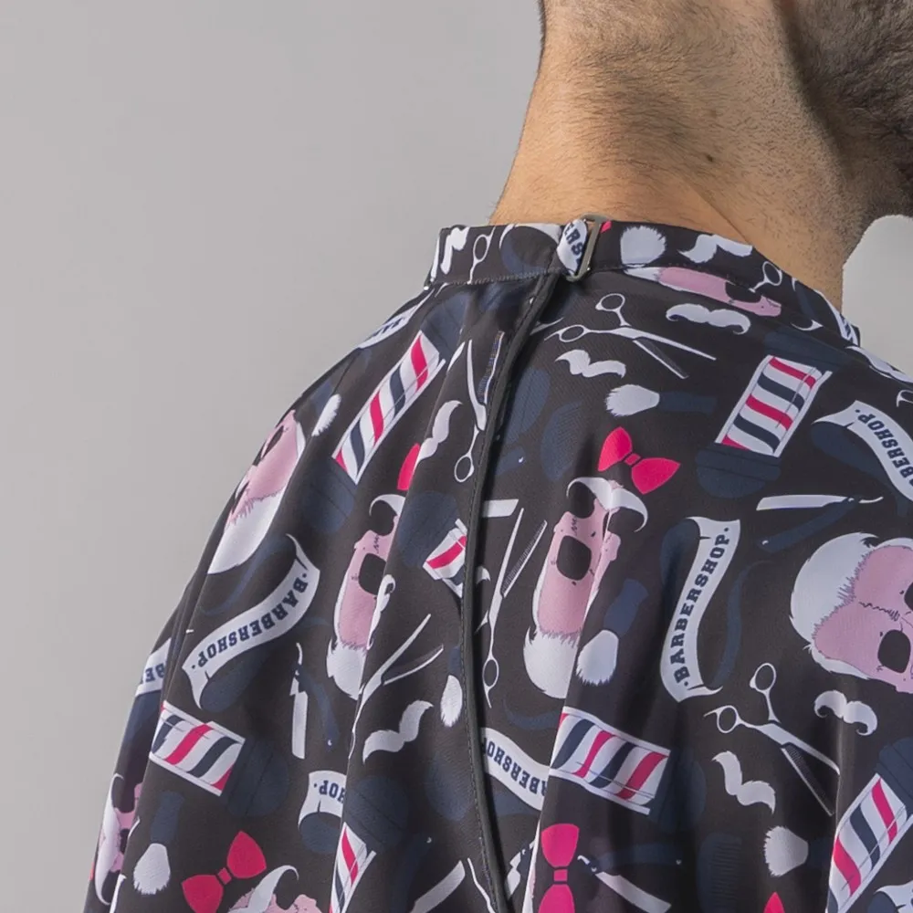 CAPA DE PELUQUERIA ESTAMPADA