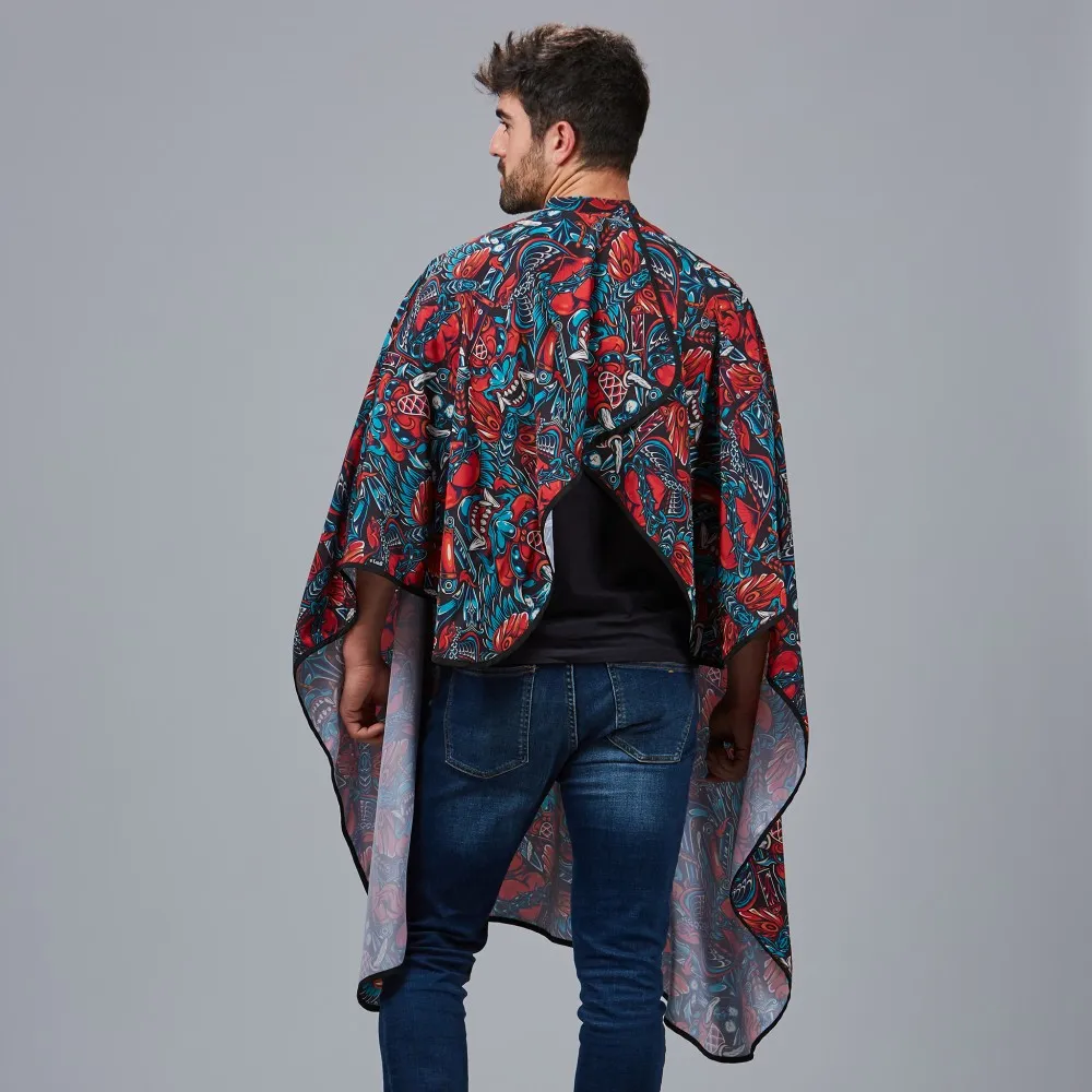 CAPA DE PELUQUERIA ESTAMPADA