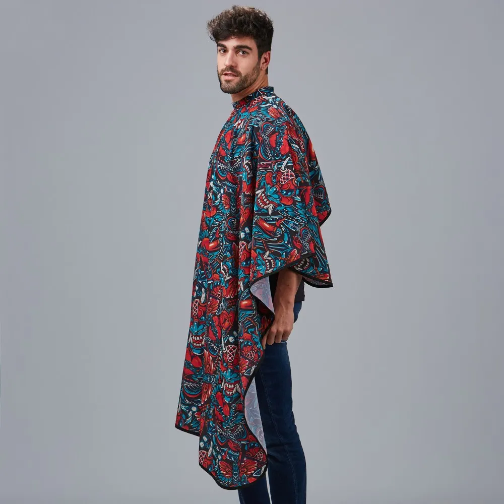 CAPA DE PELUQUERIA ESTAMPADA