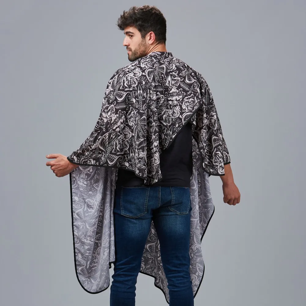 CAPA DE PELUQUERIA ESTAMPADA