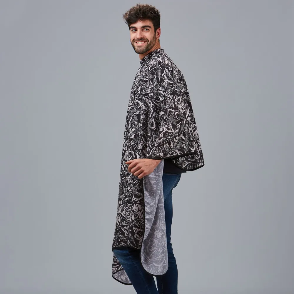 CAPA DE PELUQUERIA ESTAMPADA