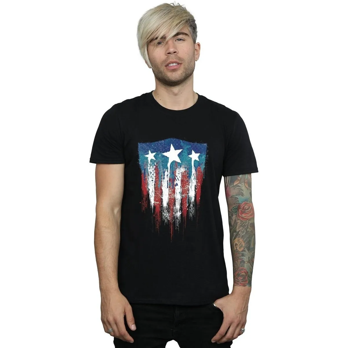 Captain America Flag Shield