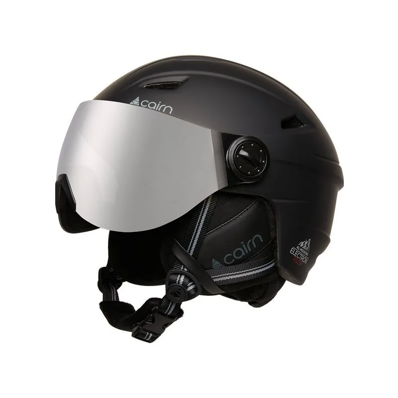 Casco con visera Junior Cairn Electron Visor (Mat Black)
