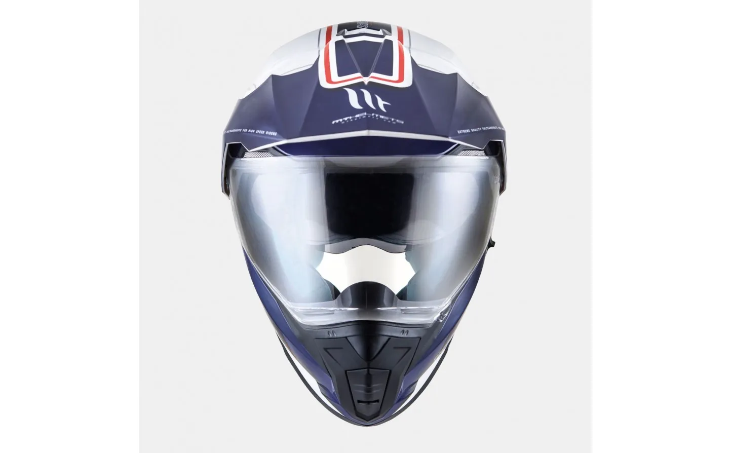 Casco MT Synchrony Duo Sport Vintage Blanco Perla/Azul/Rojo Brillo |10852153|