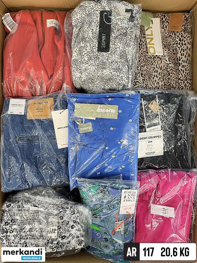 Categoría A: ropa nueva con una etiqueta, originalmente empaquetada. Mezcla de hombre y mujer