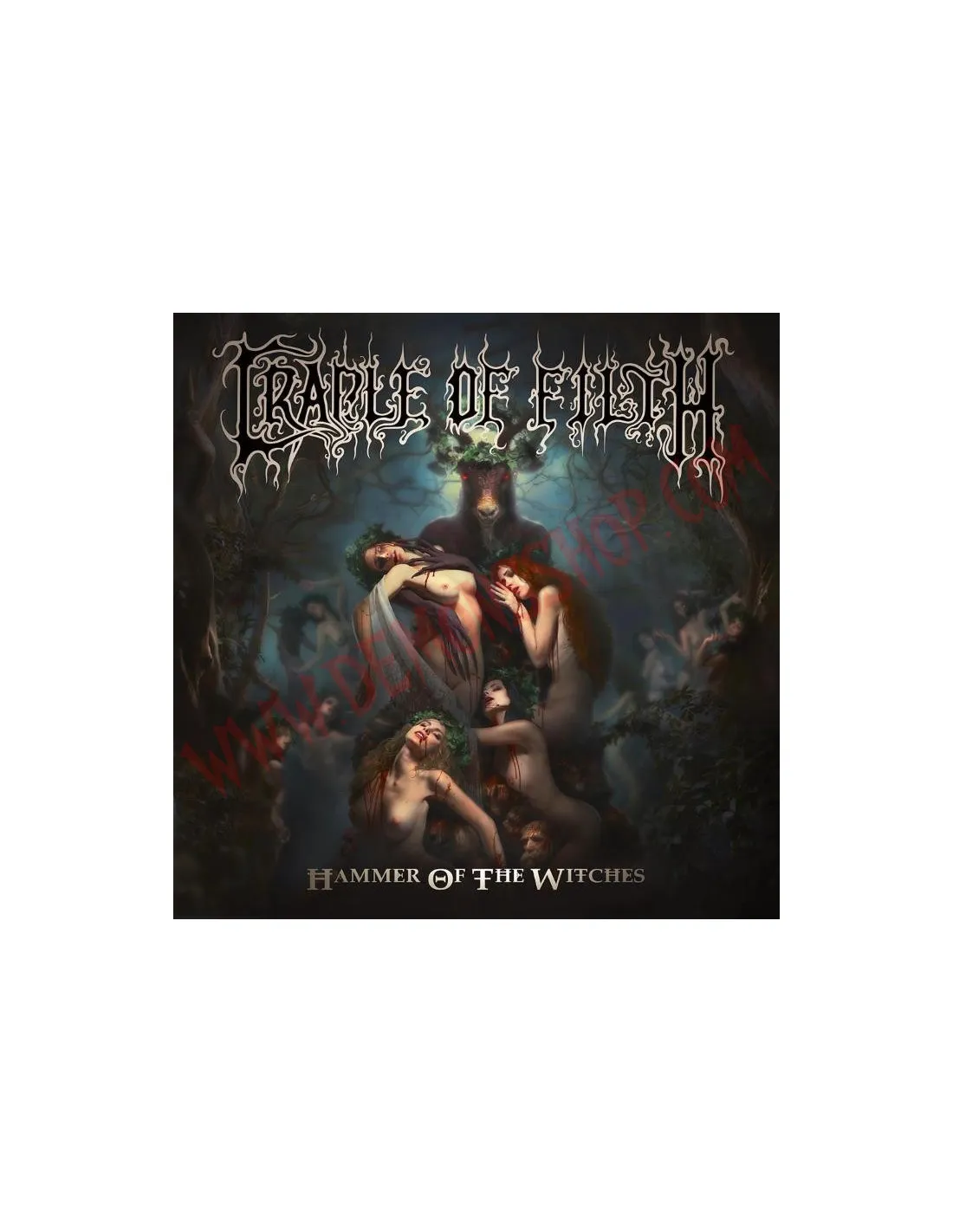 CD CRADLE OF FILTH  HAMMER OF THE WITCHES