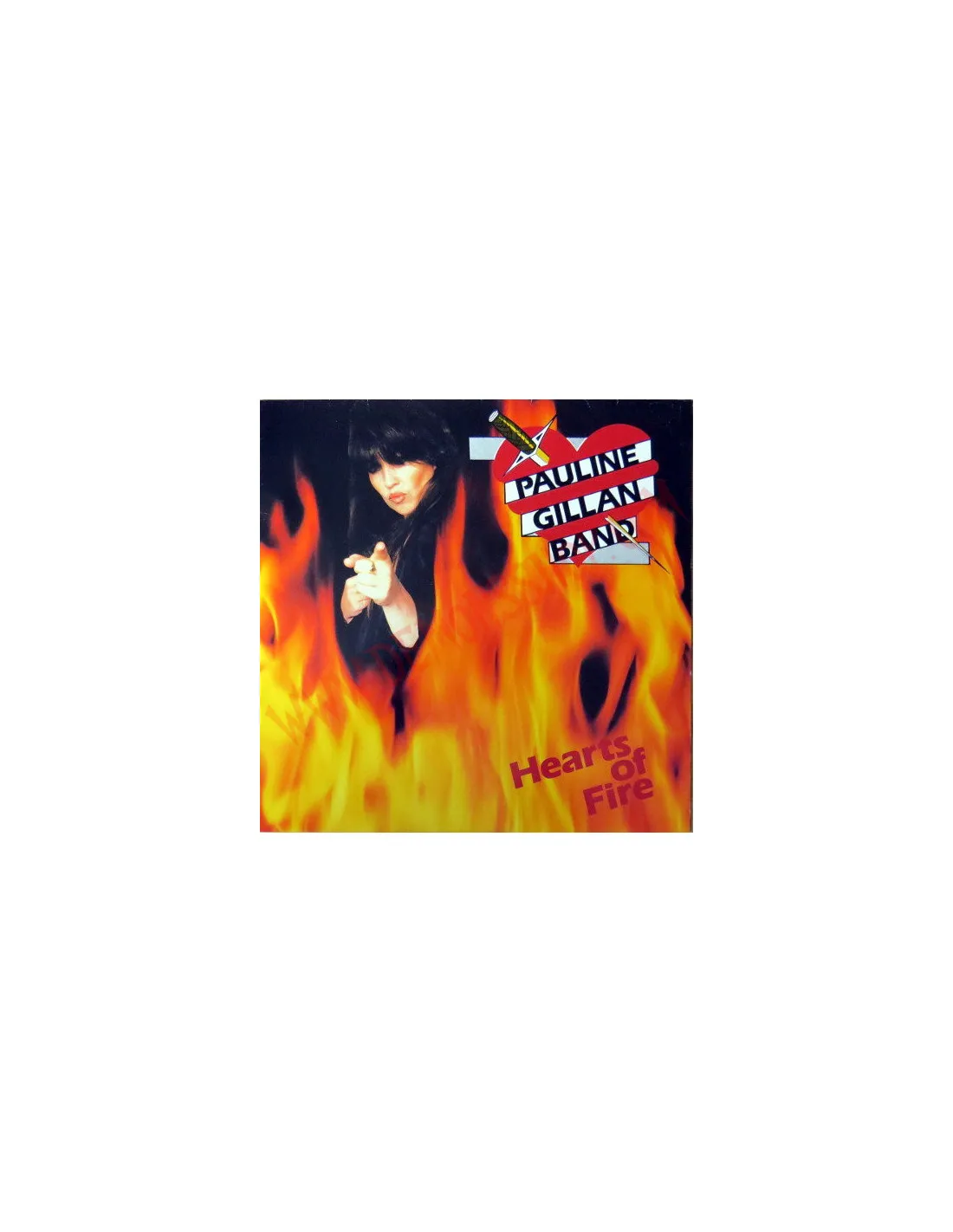 CD PAULINE GILLAN BAND  HEARTS OF FIRE