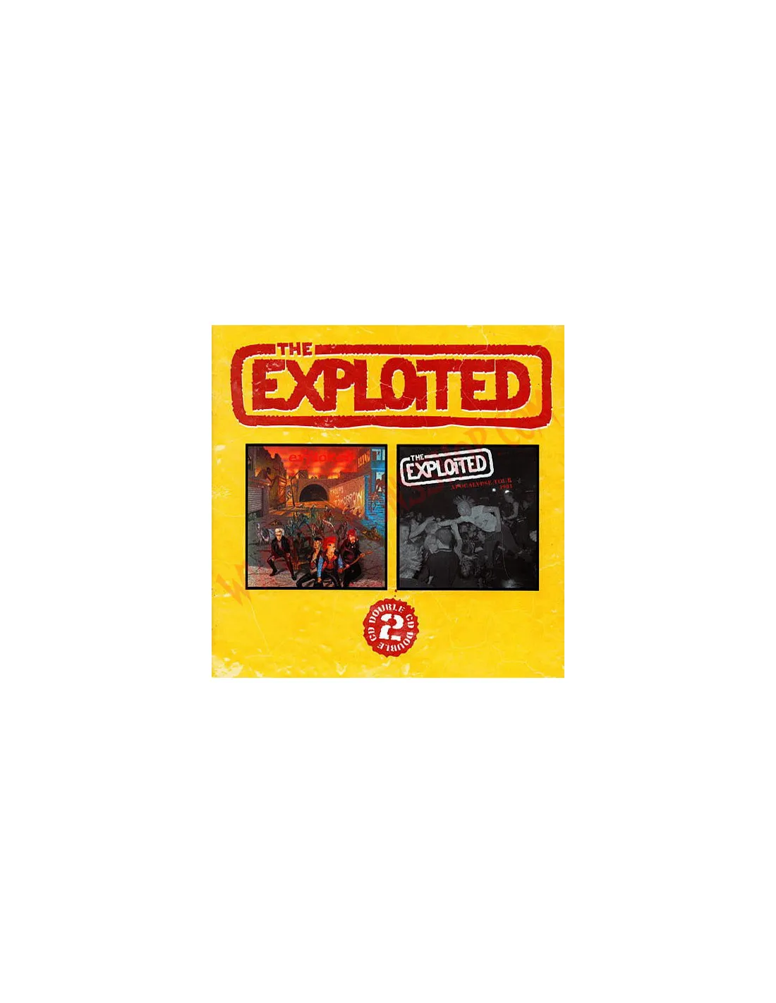 CD The Exploited ‎– Troops Of Tomorrow / Apocalypse Tour 1981