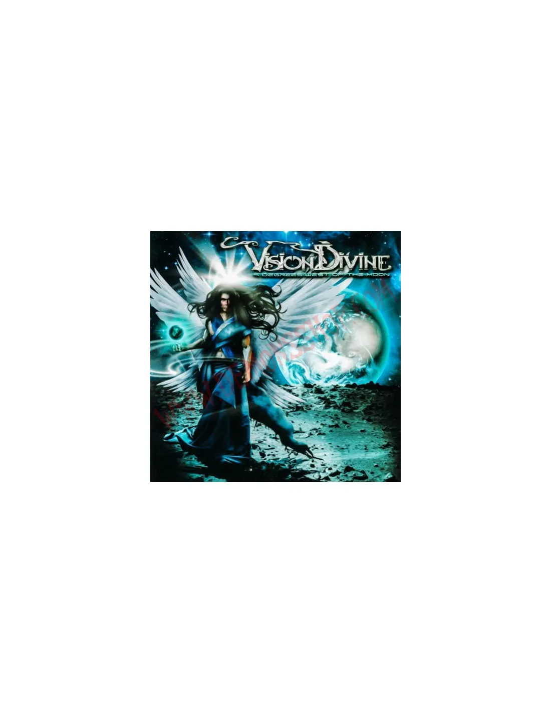 CD VISION DIVINE  9 DEGREES WEST OF THE MOON