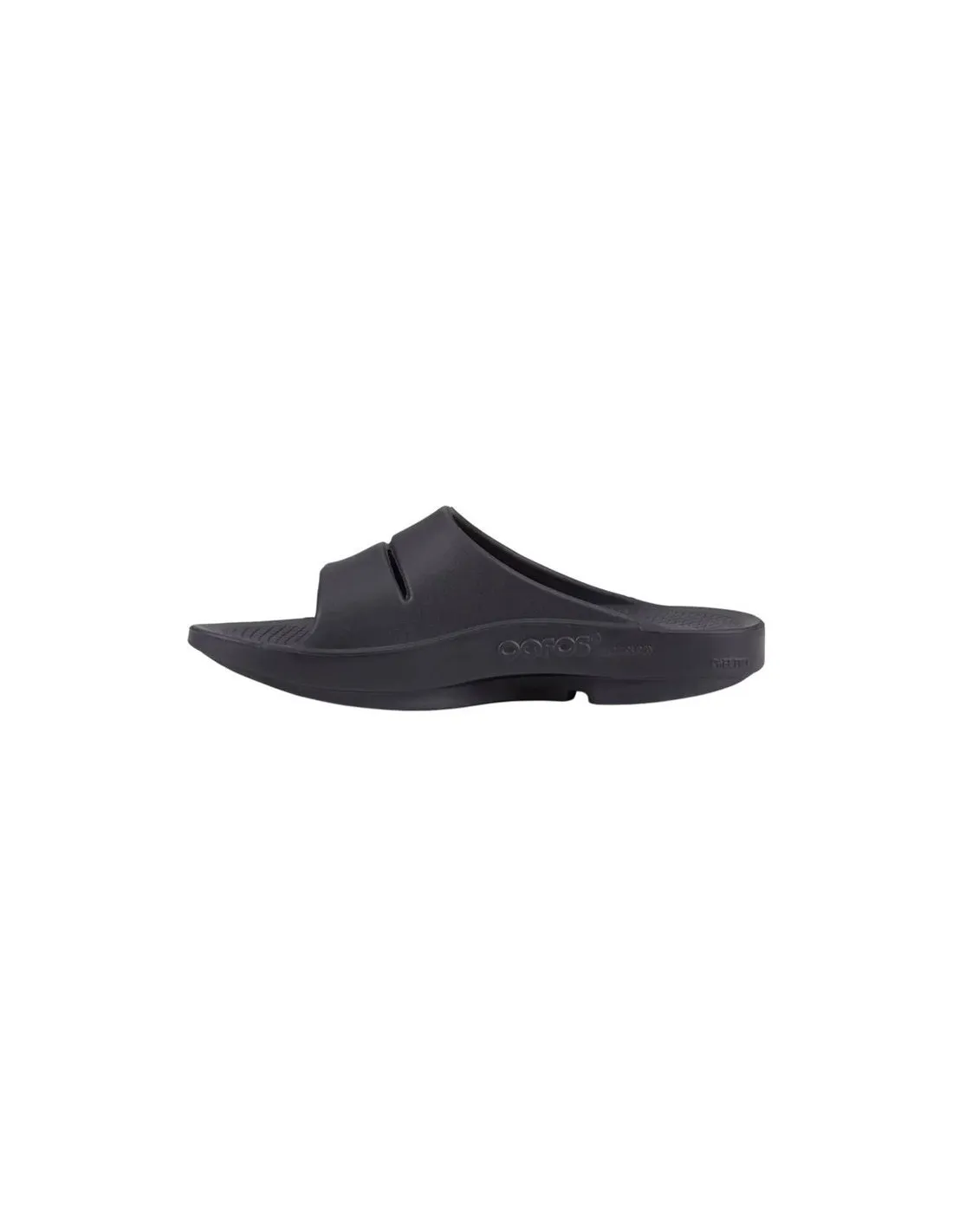 Chanclas de recuperación Oofos Recovery Ooahh Sport Negro/Matte