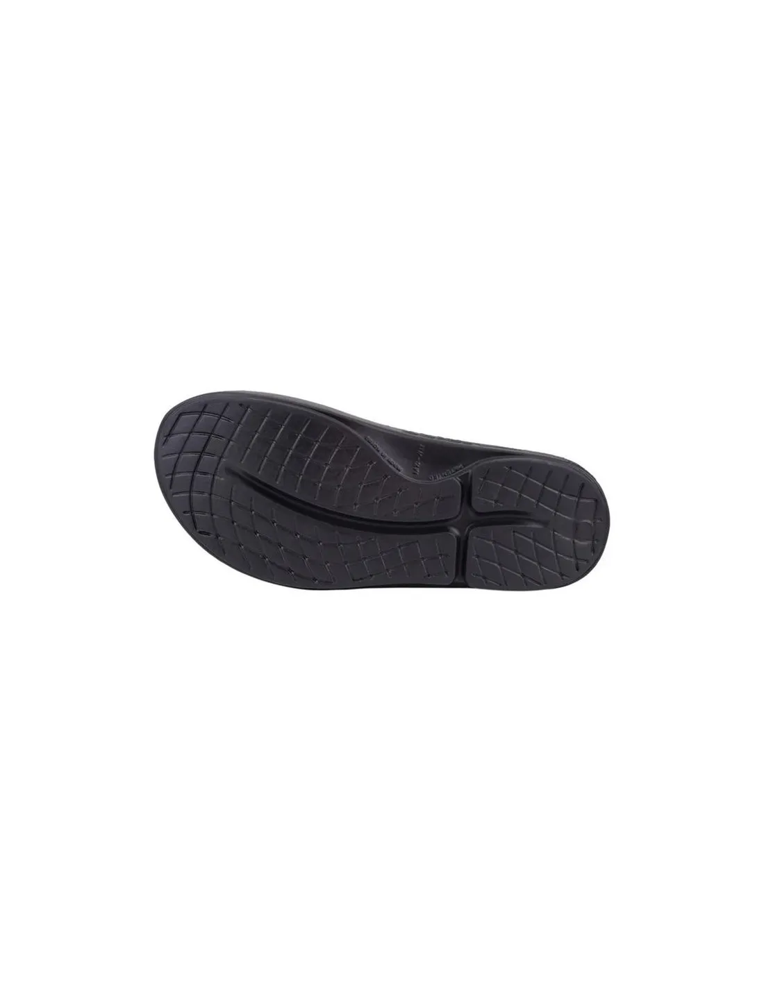 Chanclas de recuperación Oofos Recovery Ooahh Sport Negro/Matte