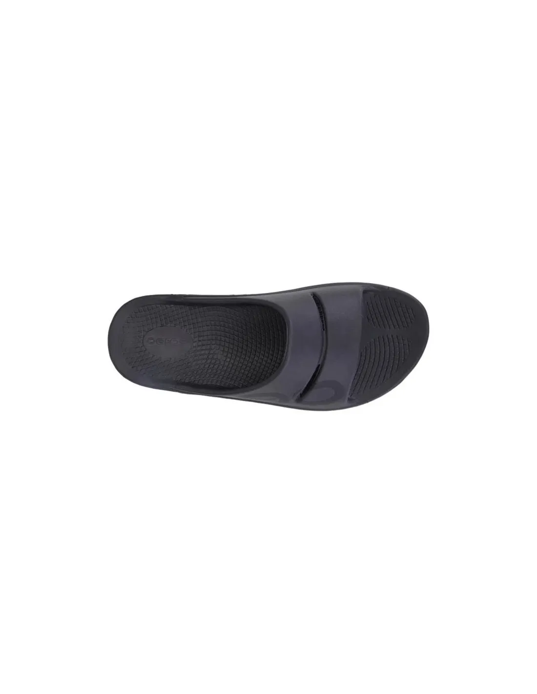 Chanclas de recuperación Oofos Recovery Ooahh Sport Negro/Matte