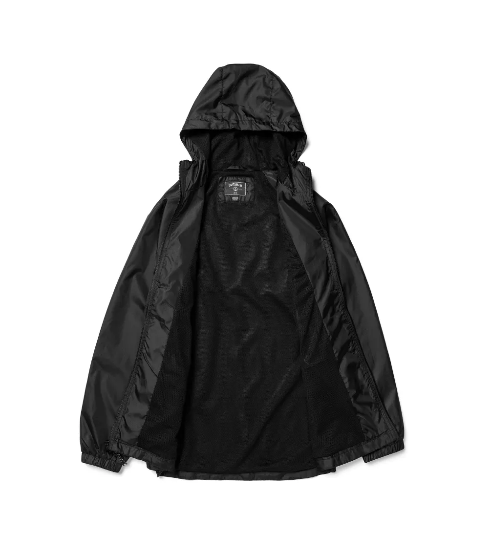CHAQUETA CAPTAIN FIN SIDESHORE WINDBREAKER  BLACK