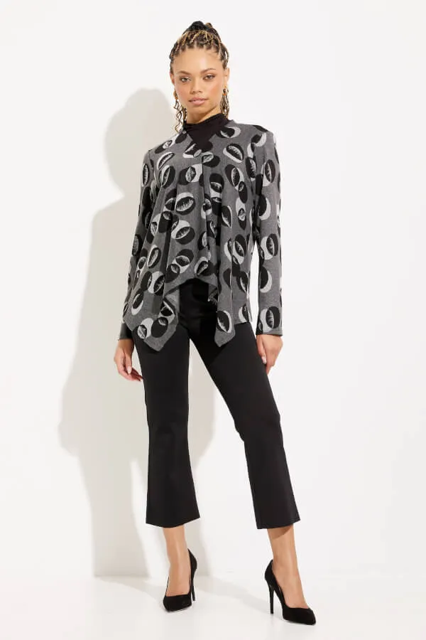 Chaqueta Estampada de Círculos Joseph Ribkoff 233095M
