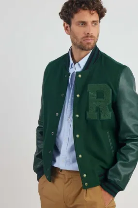 Chaqueta Hombre Redskins Oxford Hatch Forest Green