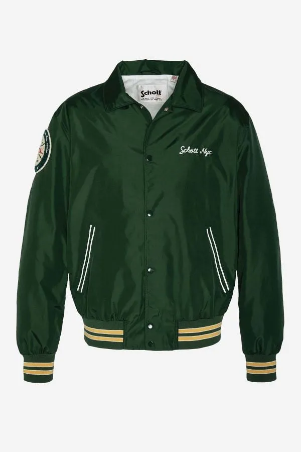 Chaqueta Hombre Schott Giants Dark Green