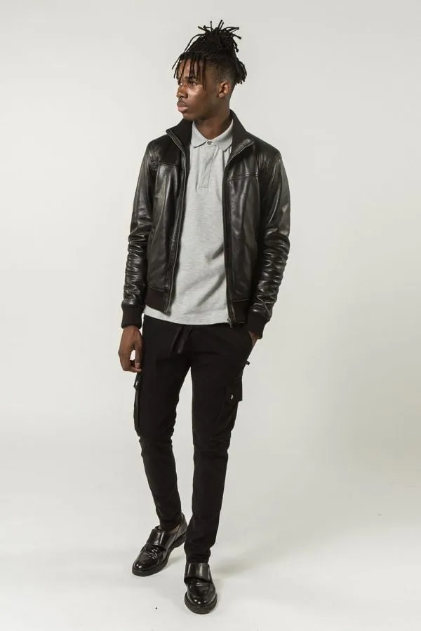 Chaqueta Hombre Serge Pariente Soul Bomber Sh Black